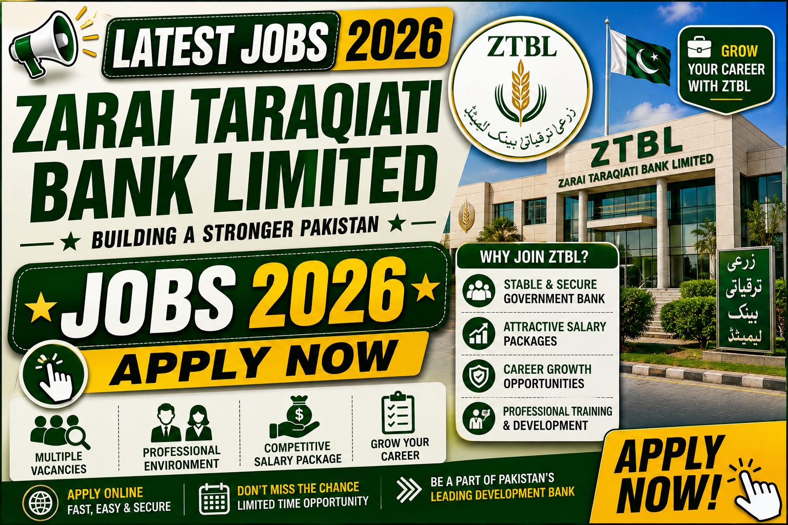 How to apply for government jobs in Islamabad